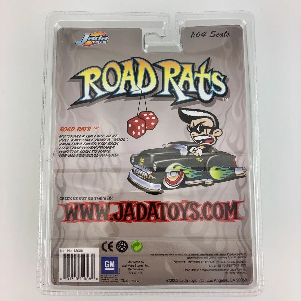 Jada Road Rats 39 1939 Chevy Sedan Delivery Black‎ Jack's Hot Rods Die Cast 1/64